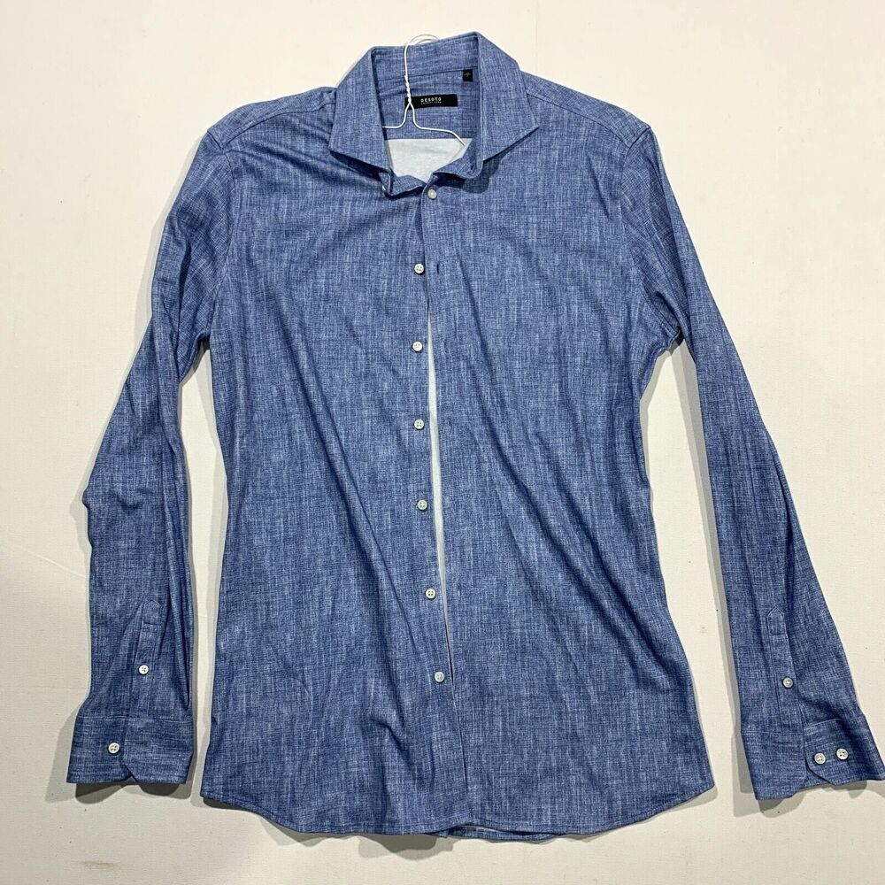 Desoto Luxury Shirt Button Up Men's XL (43/17)